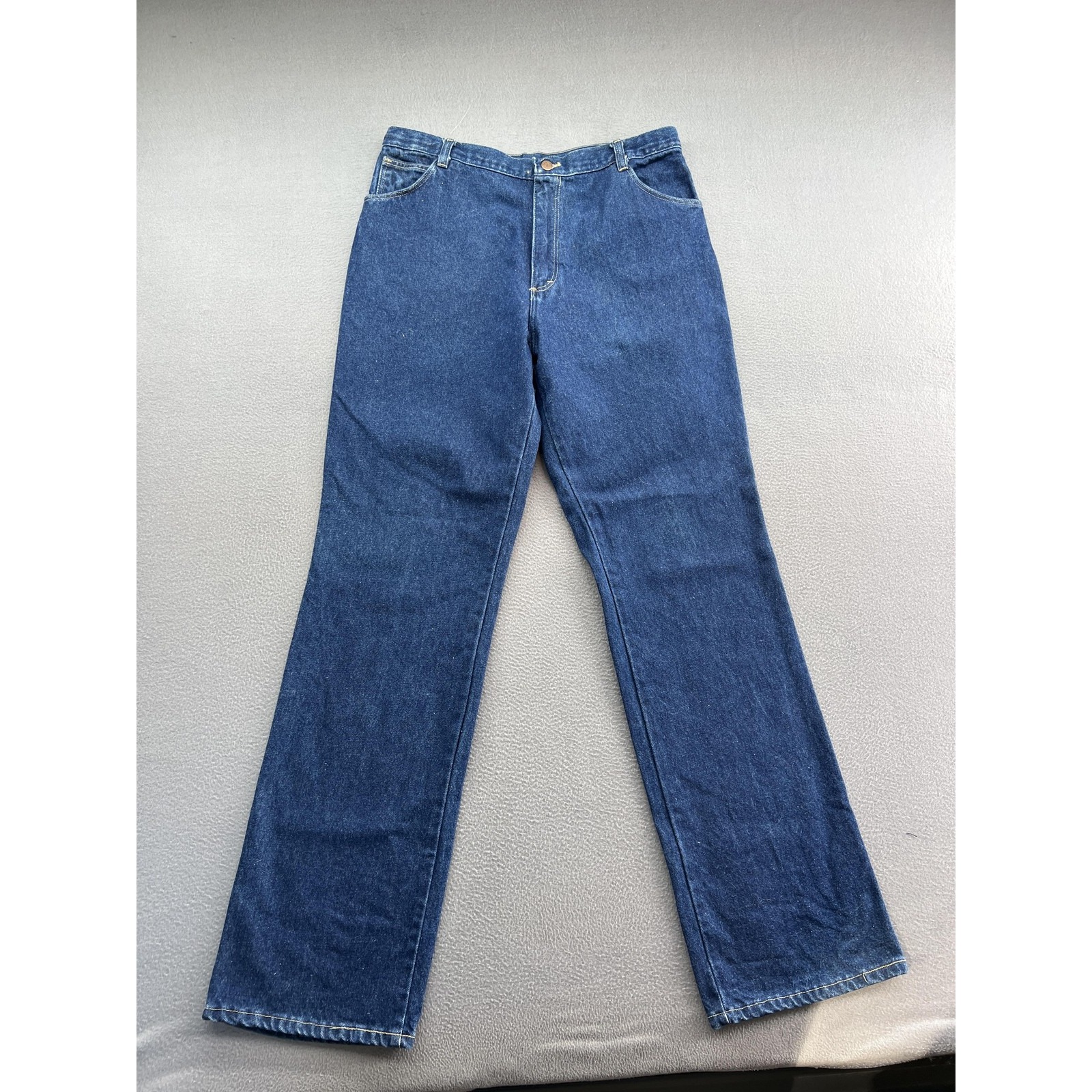 Pointer Brand Jeans Womens 18 Blue Denim High Rise Bootcut Made In Usa Workwear